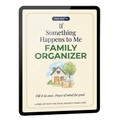If Something Happens to Me (Family Organizer)